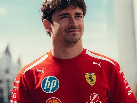 Charles Leclerc renovó con Ferrari hasta 2033