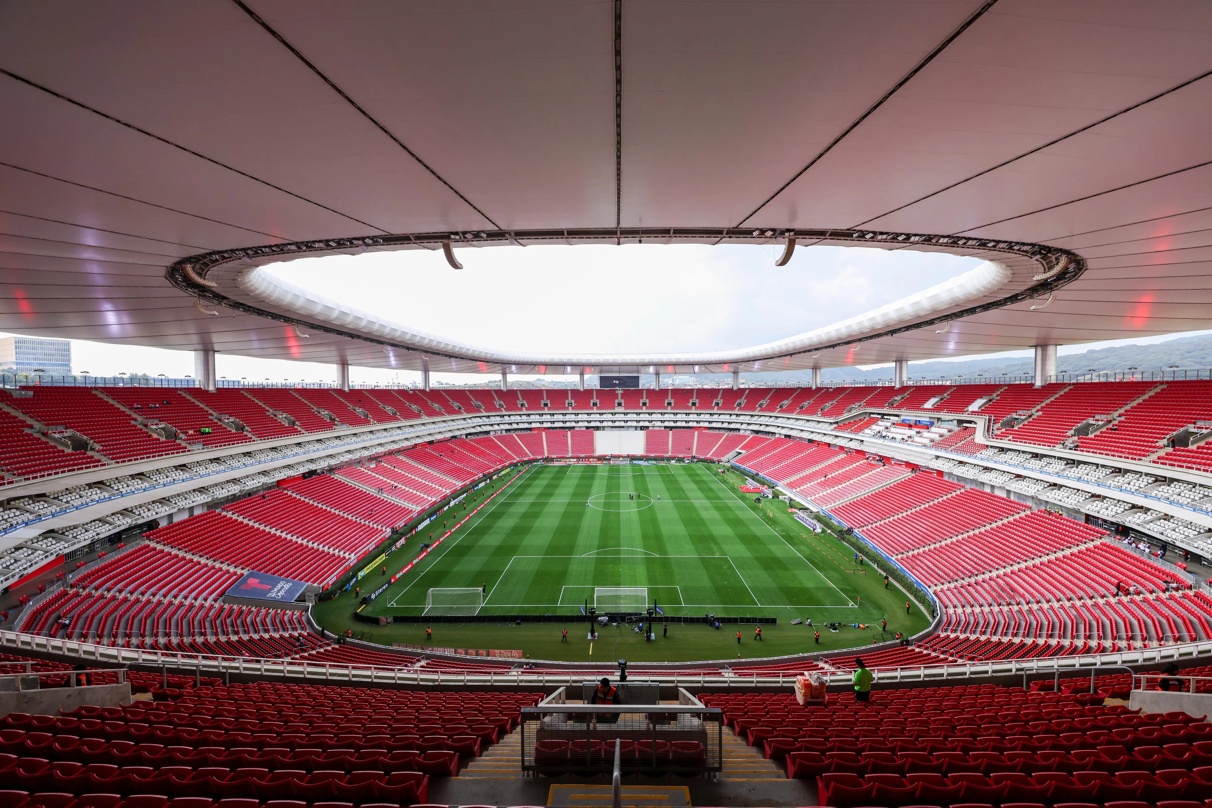 El Estadio Akron, el recinto en el que se jugará el Uruguay vs. España. Getty Images.