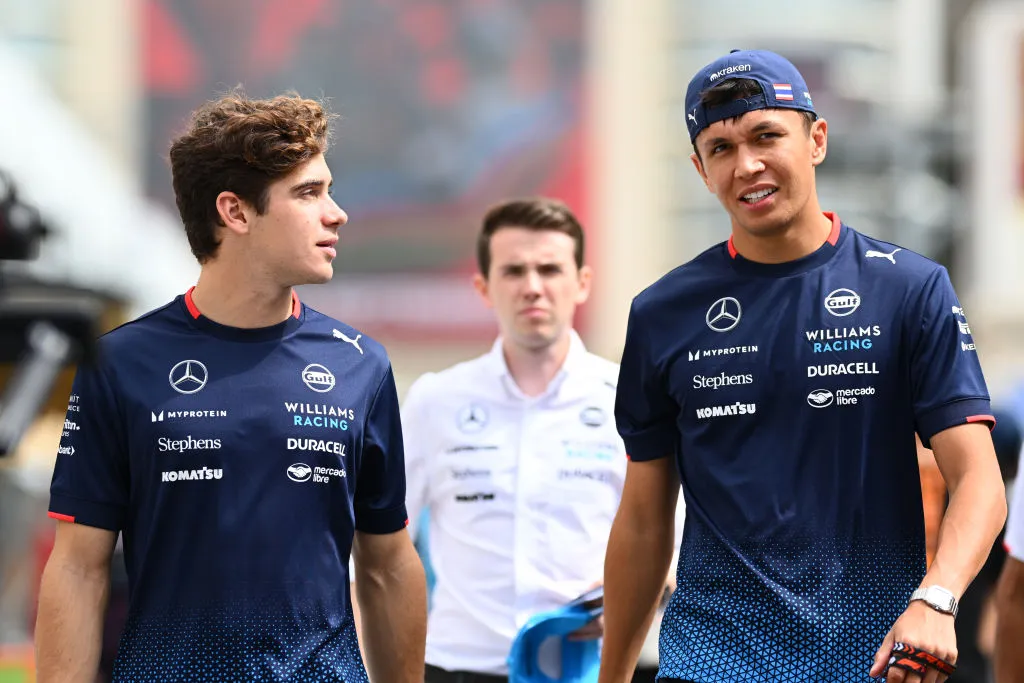 Colapinto tiene su primer rival por el asiento en Alpine: Alex Albon. (Getty)