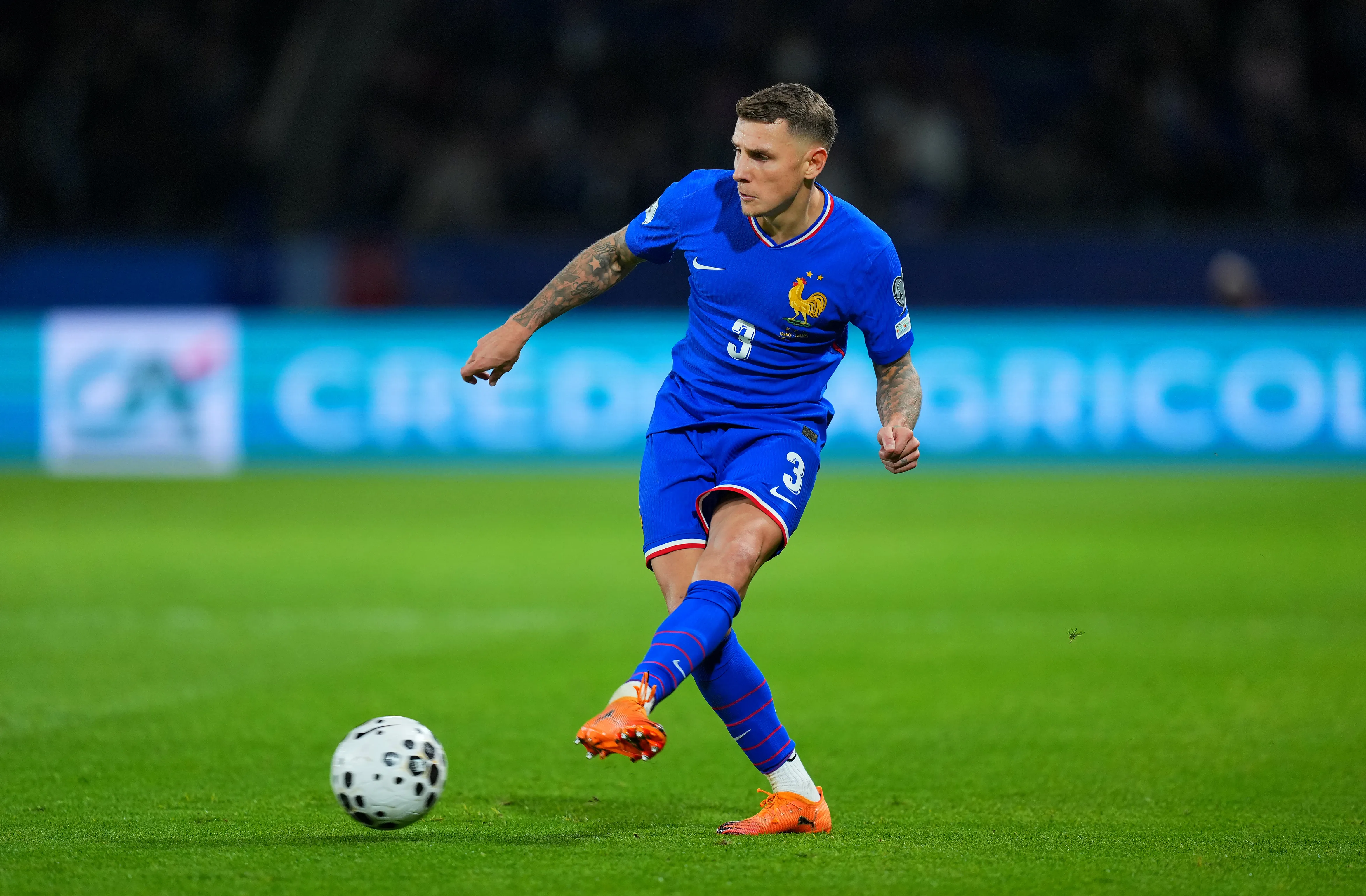 Será el tercer Mundial para Digne, que no fue parte del título en Rusia pero jugó en Brasil 2014 y Qatar 2022.