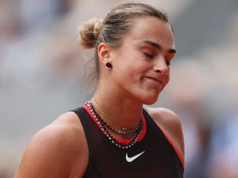 Sabalenka, abatida tras decepcionar en Roland Garros: “Quiero dejar el tenis”