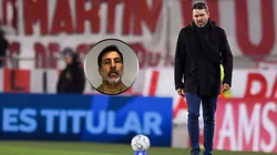 Eduardo Coudet trabaja en el futuro de River.