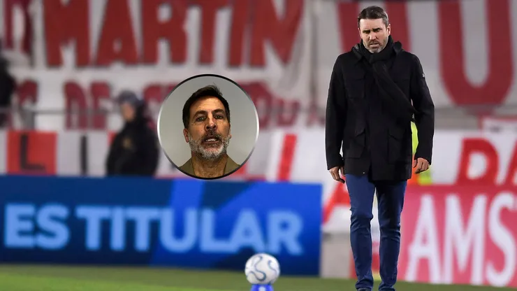 Eduardo Coudet trabaja en el futuro de River.