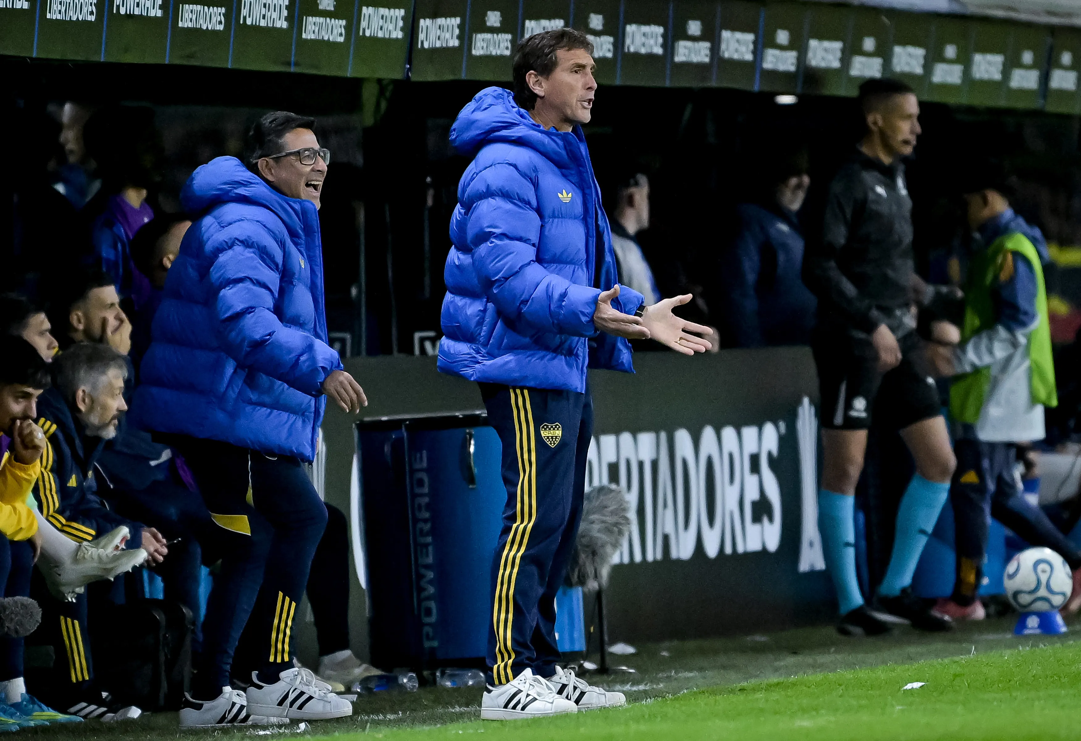 Juvenal Rodríguez junto a Claudio Úbeda. (Foto: Getty).