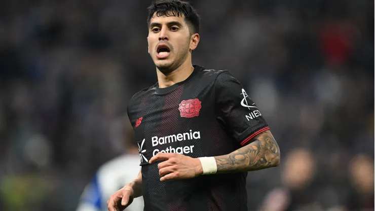Exequiel Palacios, volante de Bayer Leverkusen.