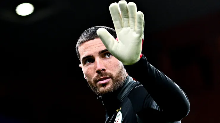 Luca Zidane, recuperado de su fractura en la mandíbula, fue uno de los mejores de Argelia en el amistoso con Países Bajos.