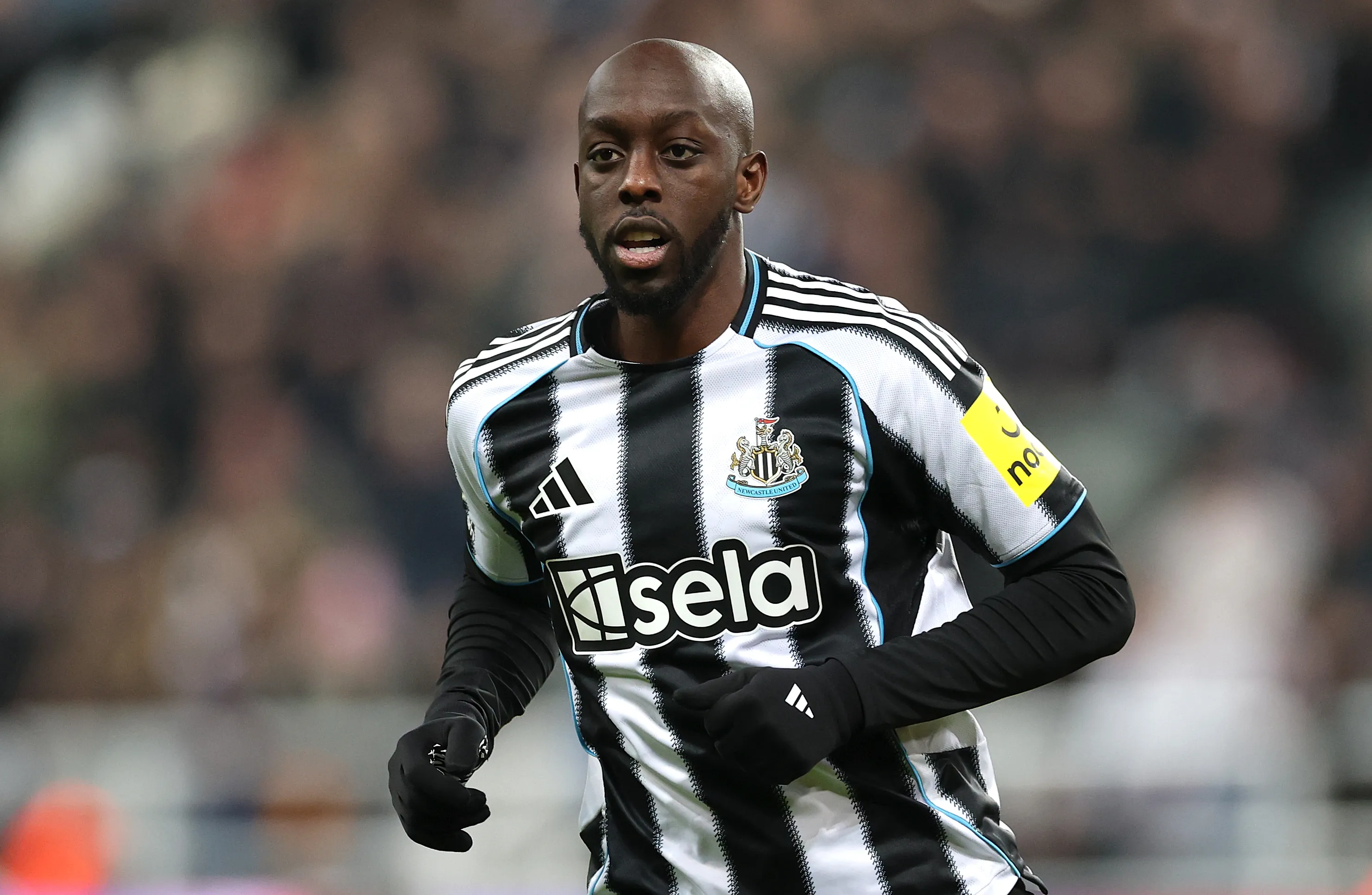 Yoane Wissa, delantero congoleño de Newcastle United. (Getty Images)