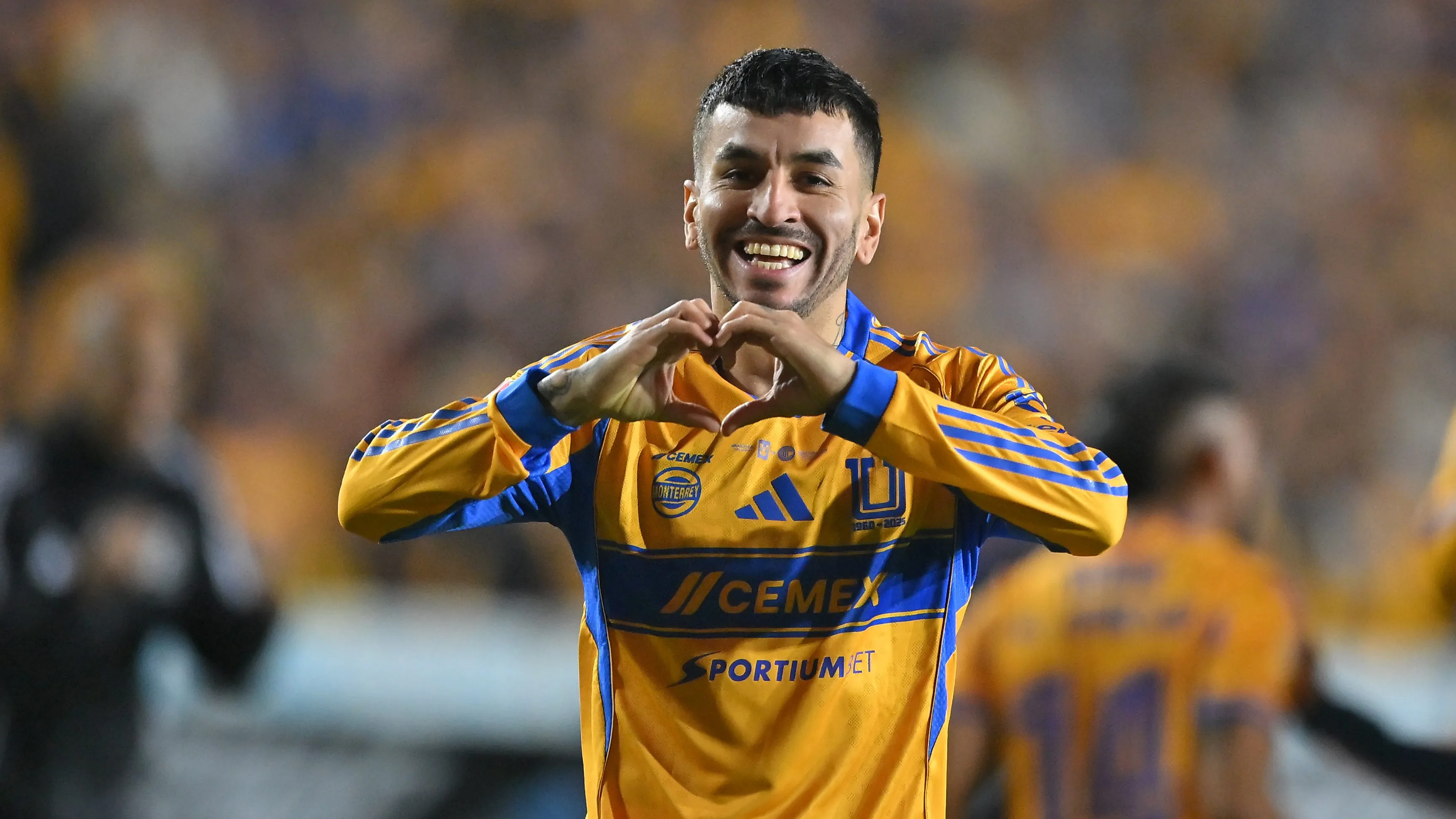 Ángel Correa en Tigres UANL. (Getty Images)