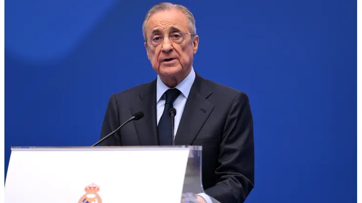 Florentino Pérez, presidente de Real Madrid.