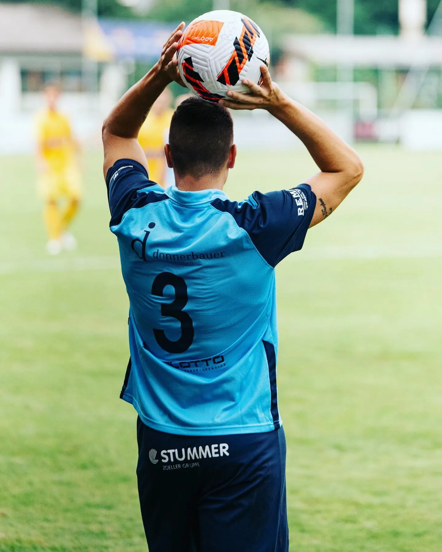 Said Llambay jugando para SK Bischofshofen. (Foto: Instagram @saidllambay)