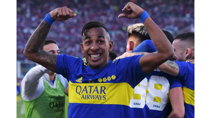 Sebastián Villa en su paso por Boca.