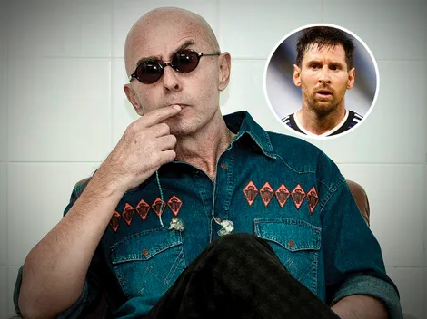 El audio desconocido del Indio Solari a Messi: "¿Qué tal si ganas una Copa del Mundo más?"