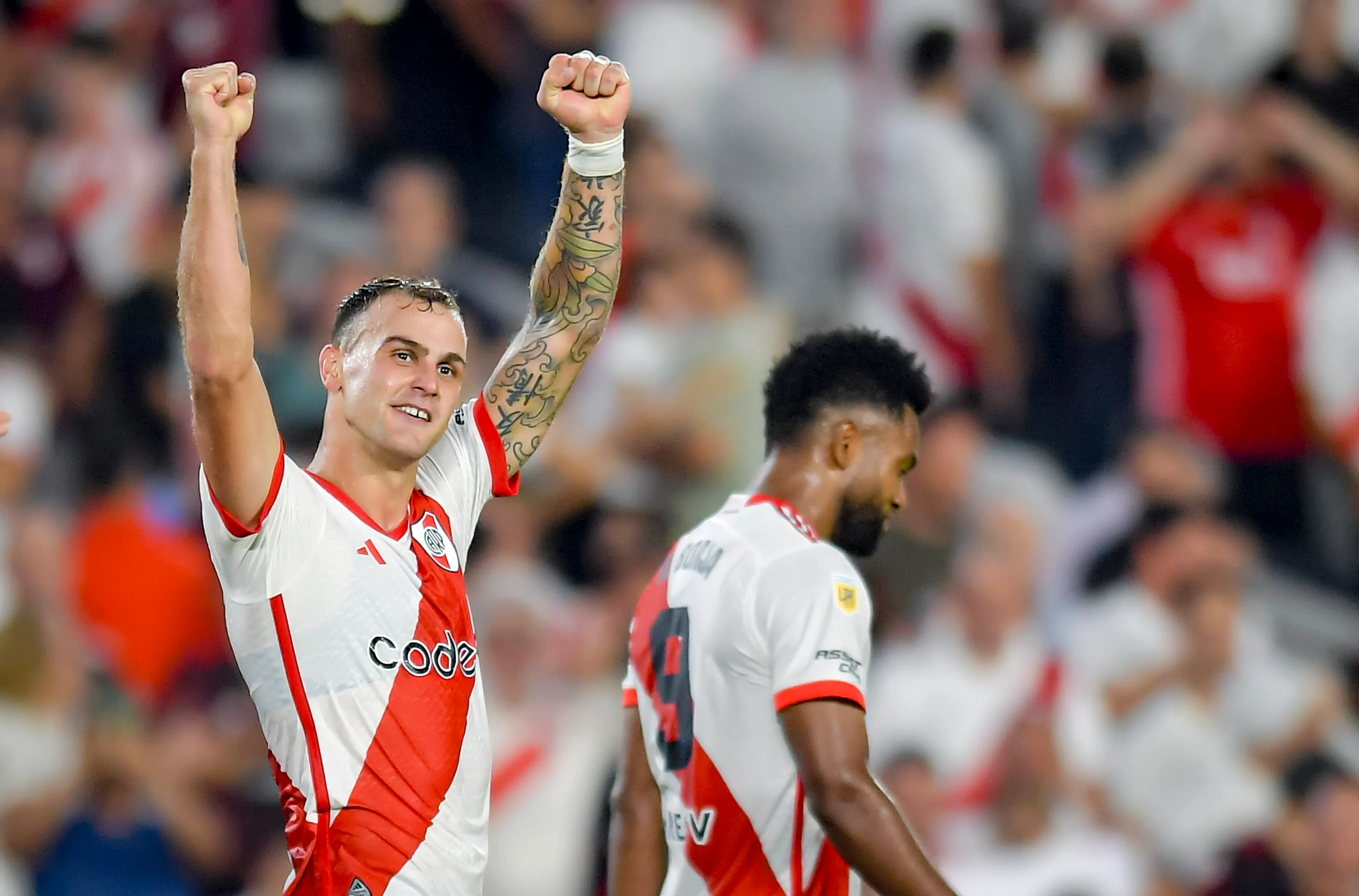 Leandro González Pírez, en su etapa en River. (Getty Images)