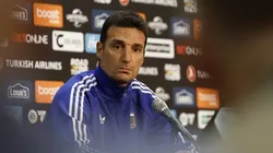 Scaloni tuvo su primera conferencia desde Estados Unidos.