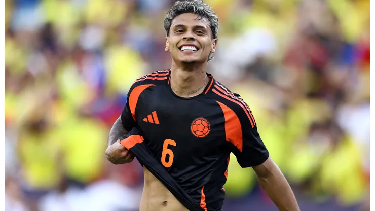 Richard Ríos en la Selección de Colombia.