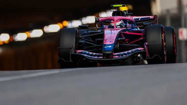 Franco Colapinto durante la FP3 de Mónaco.