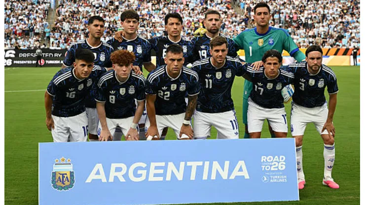 El equipo titular de Argentina ante Honduras por el amistoso internacional.