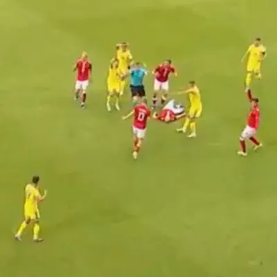 Preocupación en Dinamarca: Eriksen se desplomó jugando un amistoso