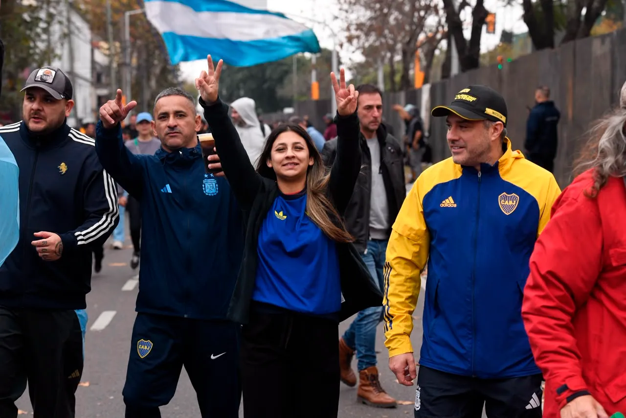 Los fanáticos despidieron al Indio Solari. (Diego Haliasz)