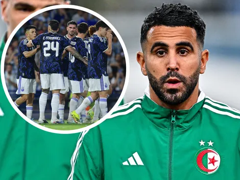 Riyad Mahrez: ''El partido con Argentina lo afrontaremos como cualquier otro''