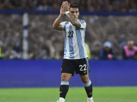 Lautaro se apunta para ser titular vs. Argelia