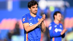Mauro Arambarri, durante su estadía en Getafe.