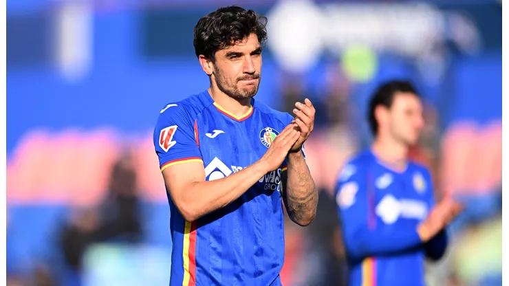 Mauro Arambarri, durante su estadía en Getafe.