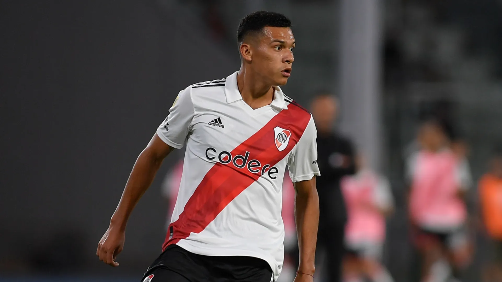 Andrés Herrera durante su paso por River.