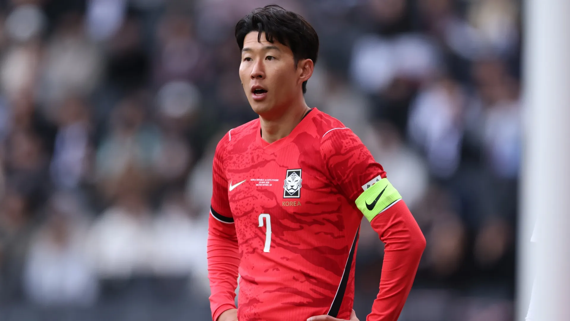 Son Heung-Min, capitán de Corea del Sur. (Getty Images)