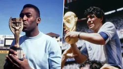 Pelé, Diego Maradona y Lionel Messi, entre los jugadores más influyentes de la historia de la Copa del Mundo.