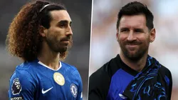 Marc Cucurella dijo que el cerebro de Lionel Messi va más rápido que el de los demás.