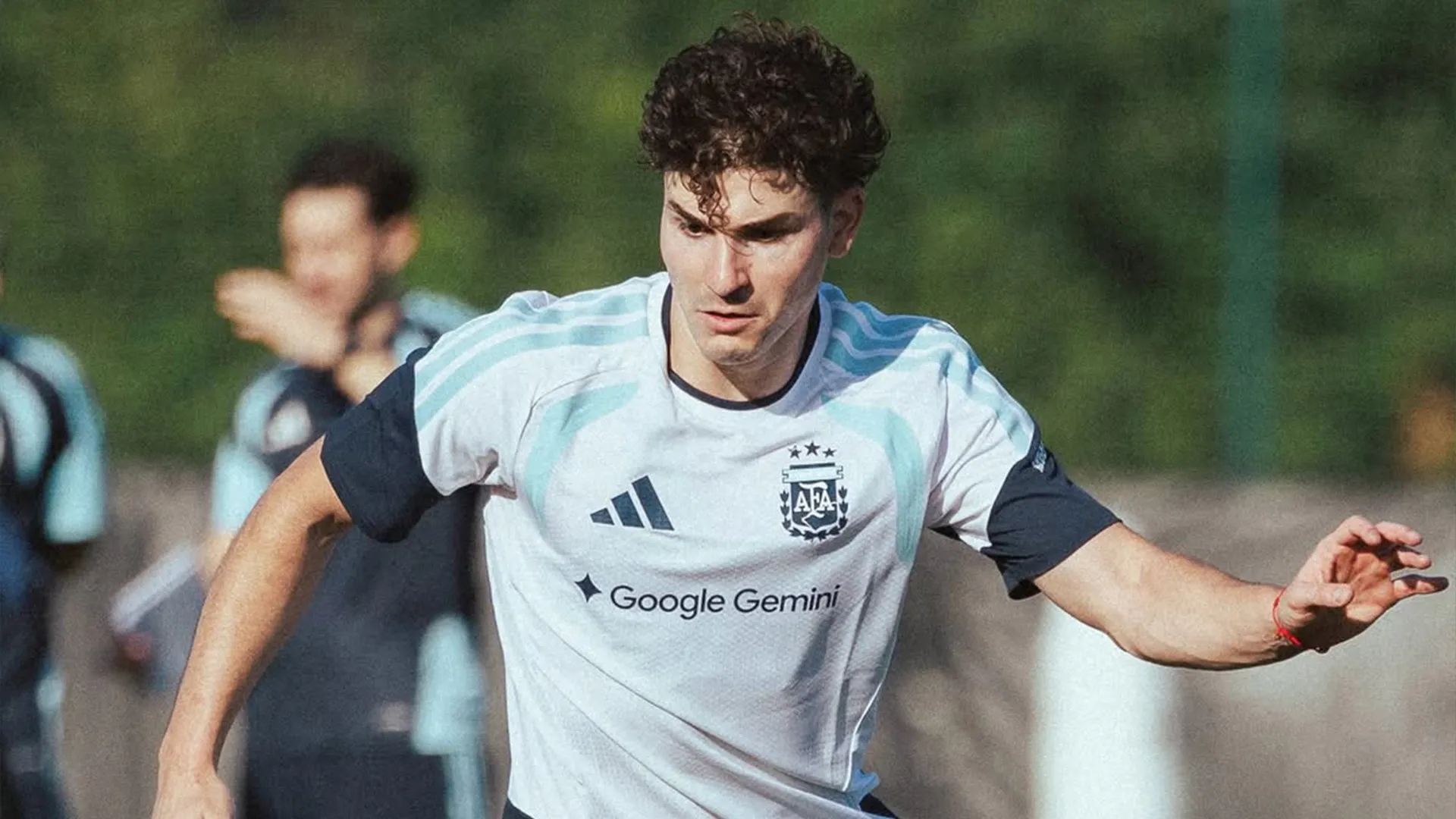 Julián Álvarez, delantero de la Selección Argentina.