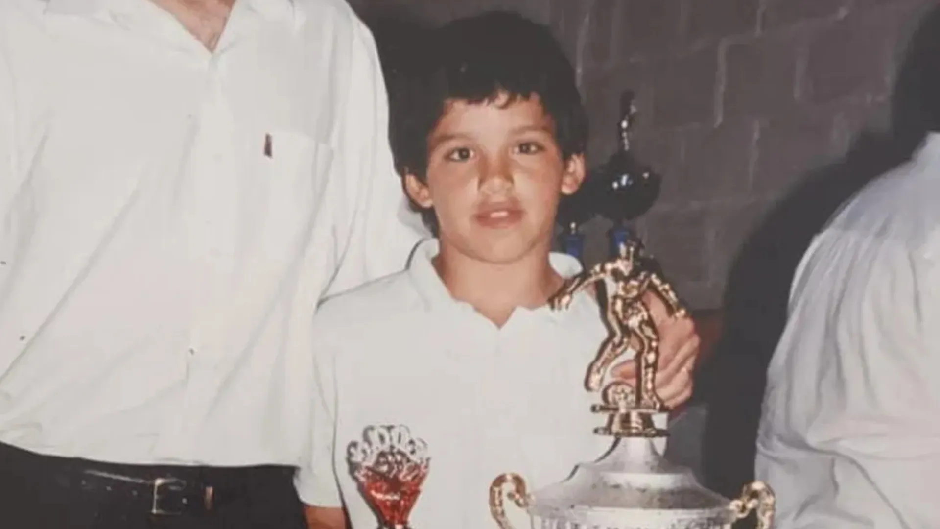Gerónimo Rulli en el fútbol infantil. (Foto: 0221)
