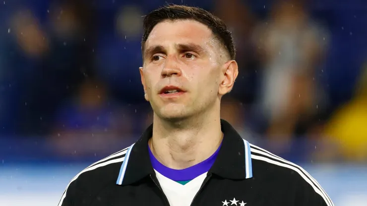Dibu Martínez, arquero de la Selección Argentina.