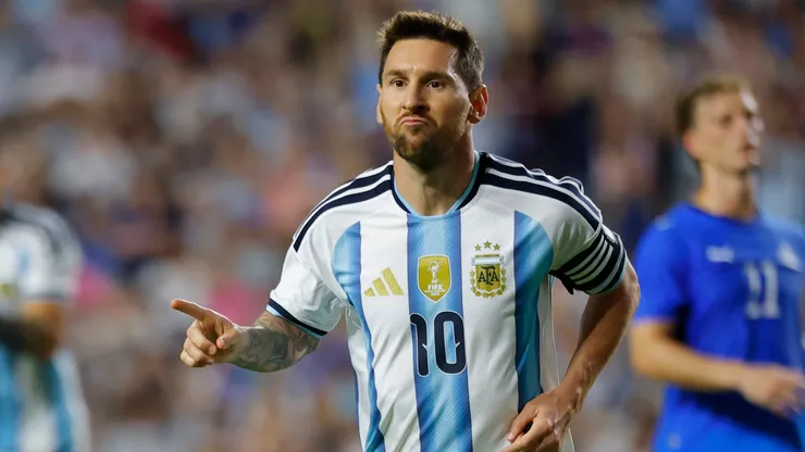 Lionel Messi, el emblema máximo de la Selección Argentina