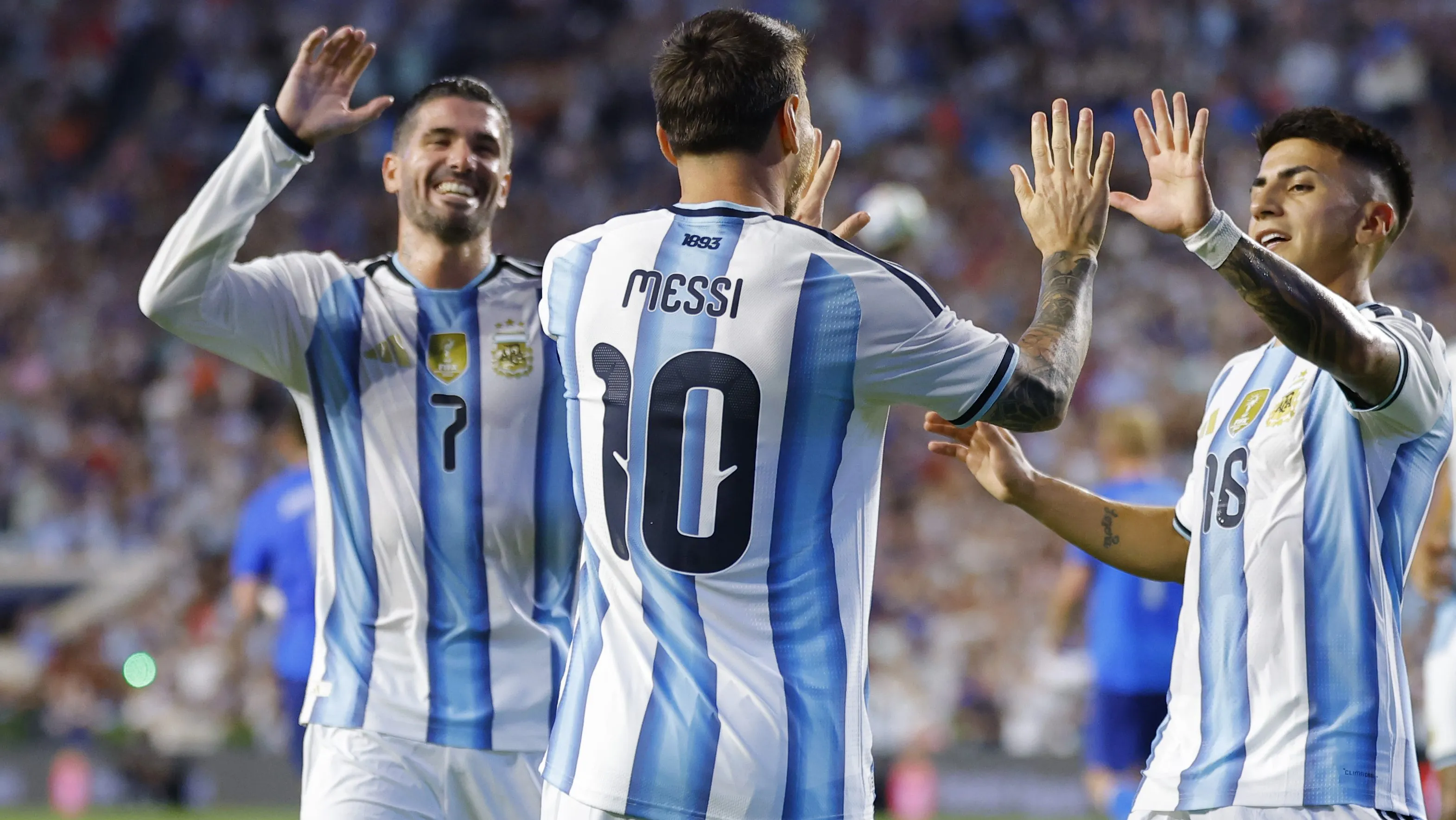 Messi entró y fue figura ante Islandia. (Foto: Getty)