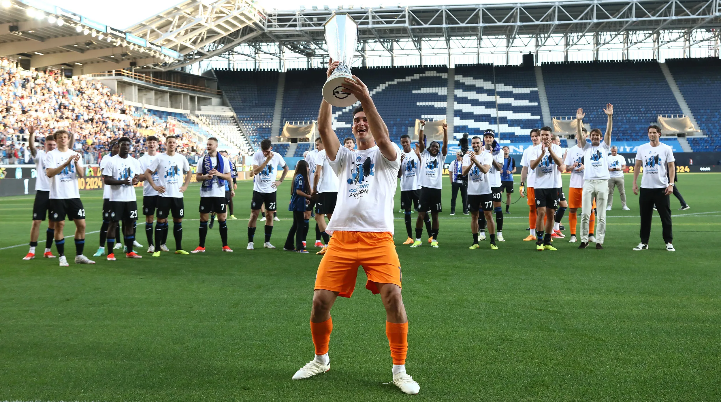 Juan Musso fue figura en la Europa League 2023/24. (Foto: Getty Images)