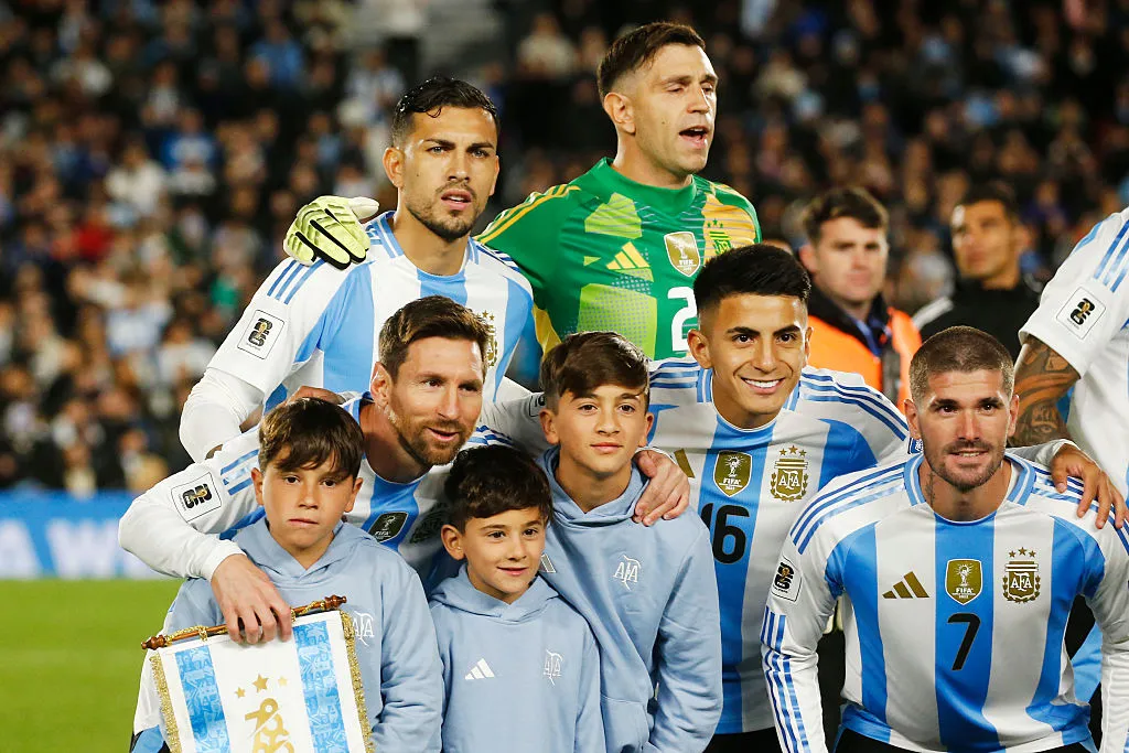 Paredes, una fija en la Selección Argentina, pero jugador de rotación para Scaloni. (Getty)
