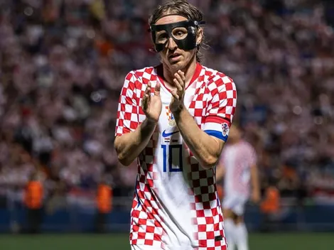 Por qué Luka Modric usa máscara en el Mundial 2026