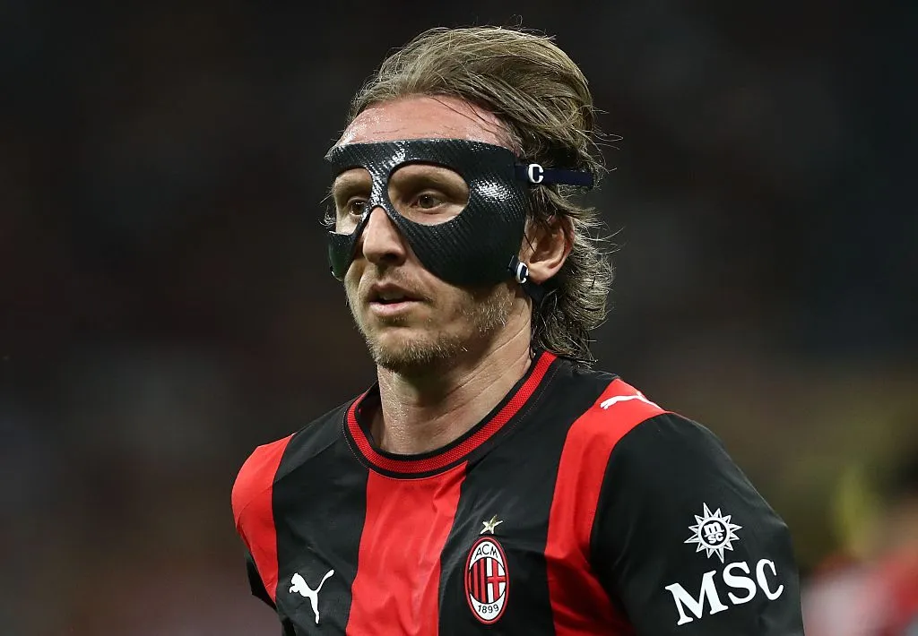 Modric usa la máscara desde su regreso a las canchas a finales de mayo. (Getty)