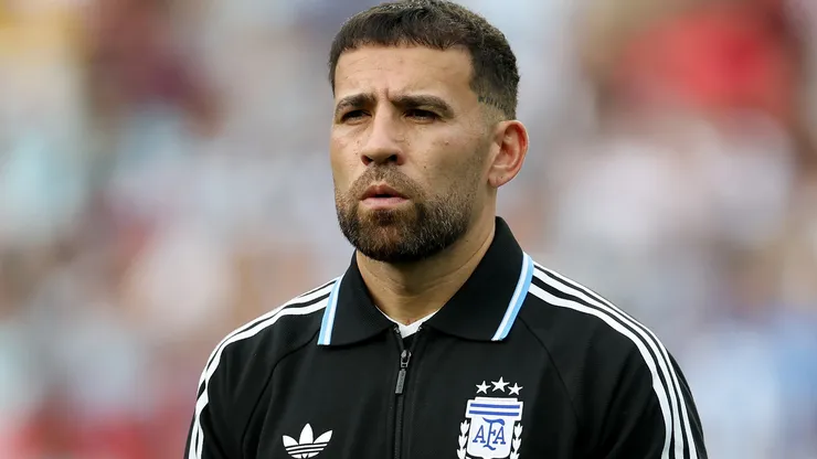 Nicolás Otamendi, defensor argentino.