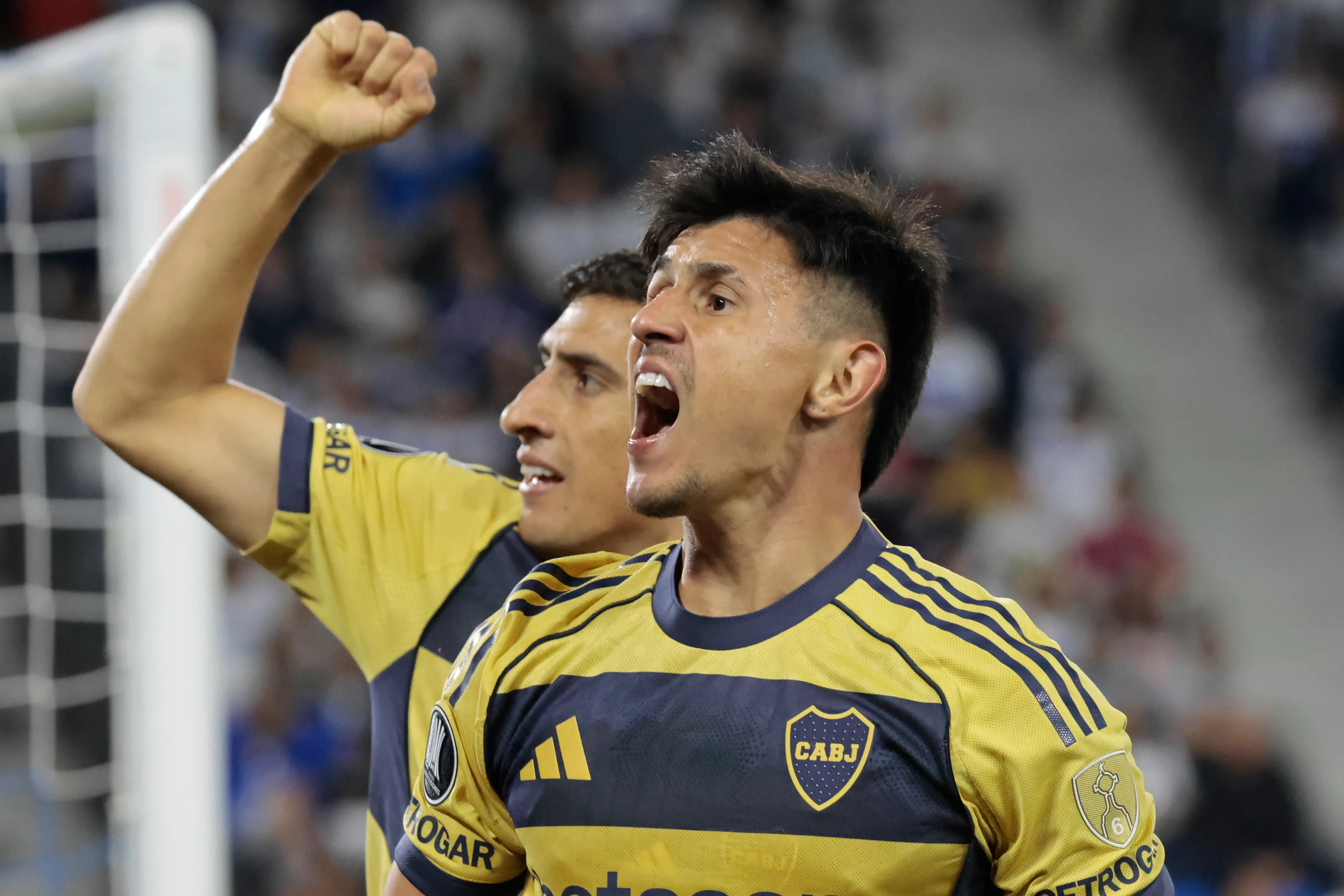 Adam Bareiro con la camiseta de Boca. (Foto: Getty)