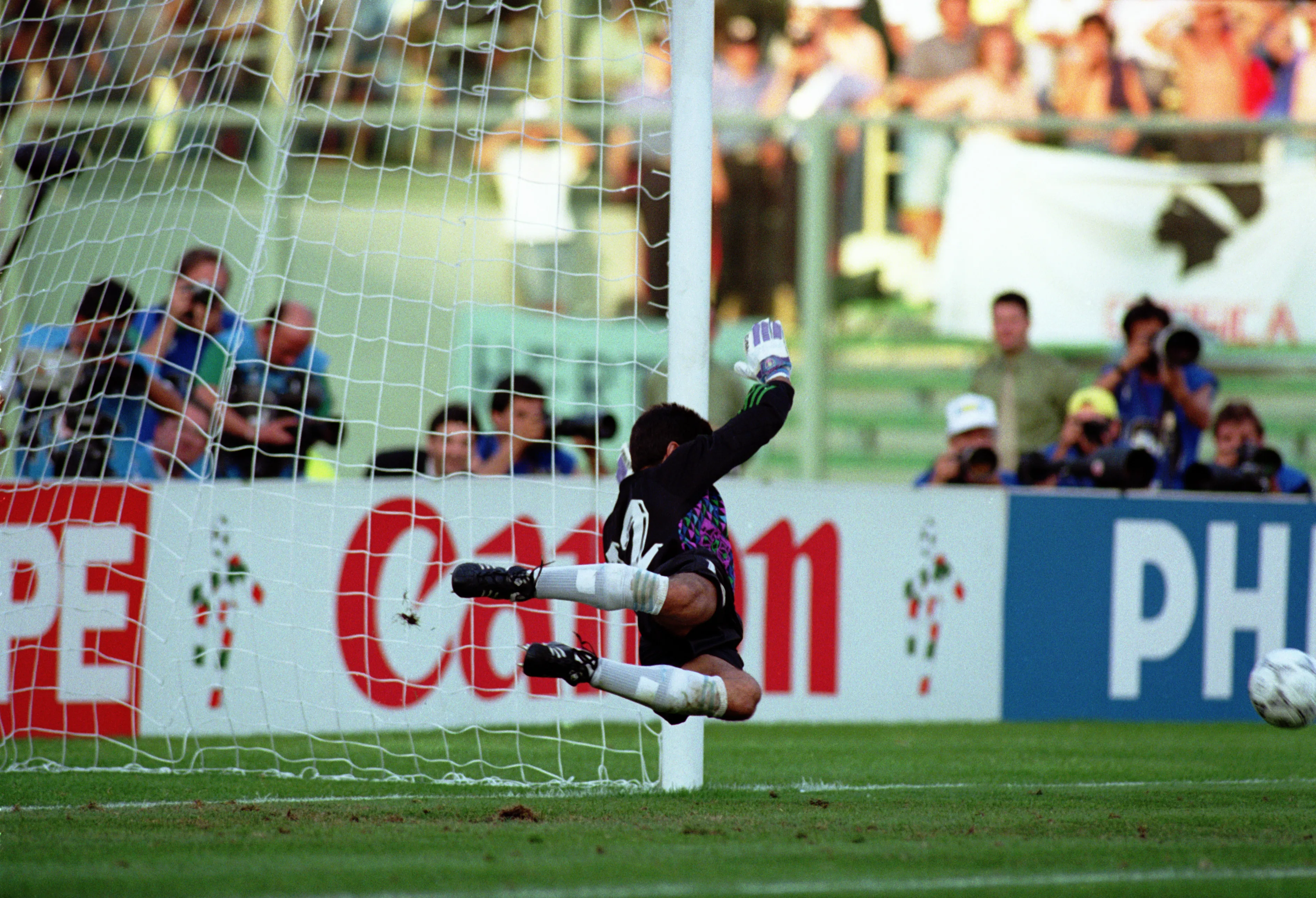 Goycochea, el héroe argentino en Italia 90 (Getty)