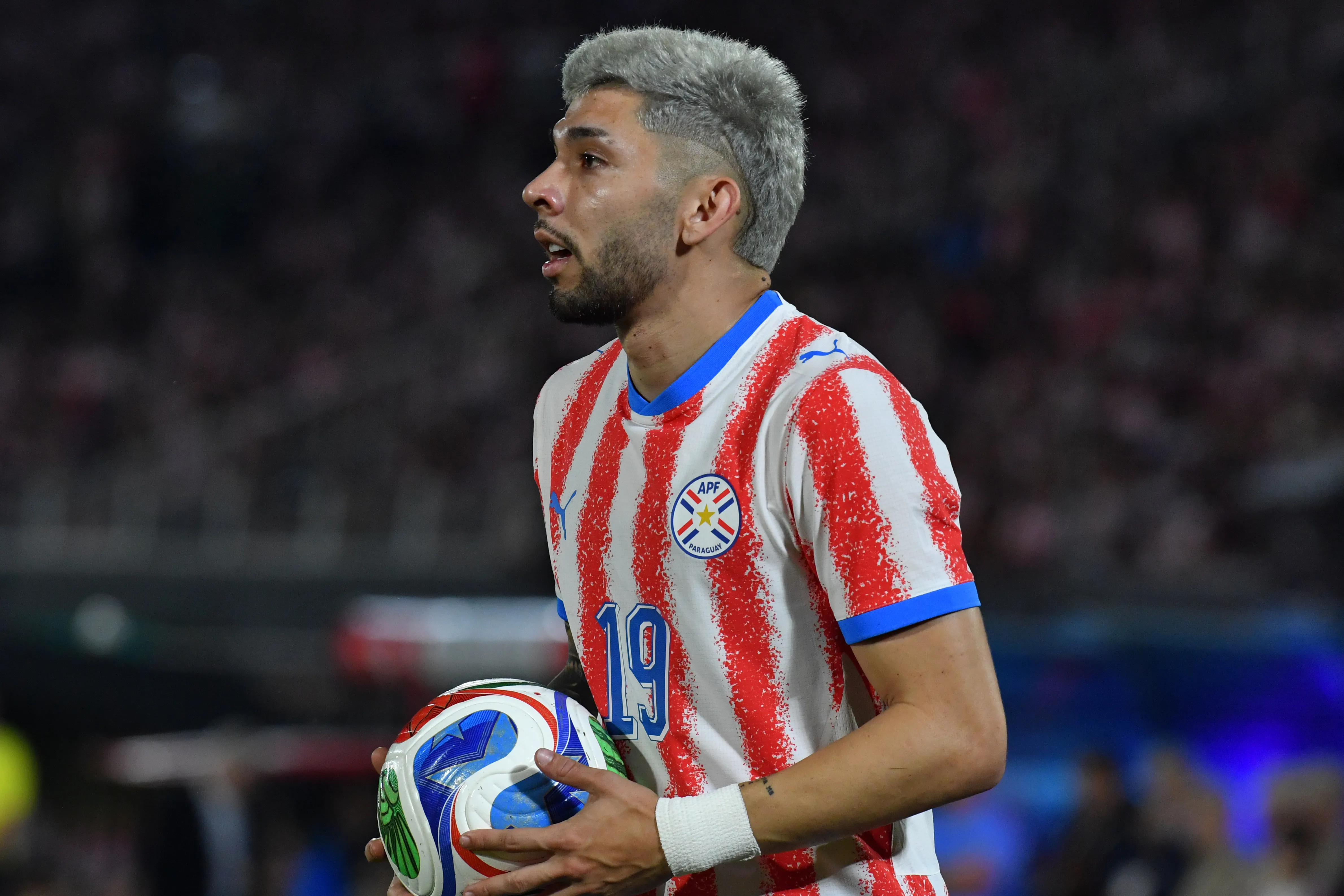 Julio Enciso, una de las figuras de Paraguay. (Getty).