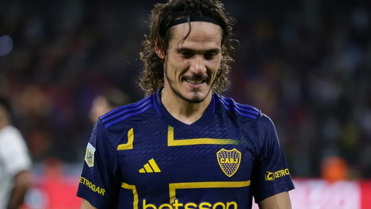 Edinson Cavani, delantero de Boca.