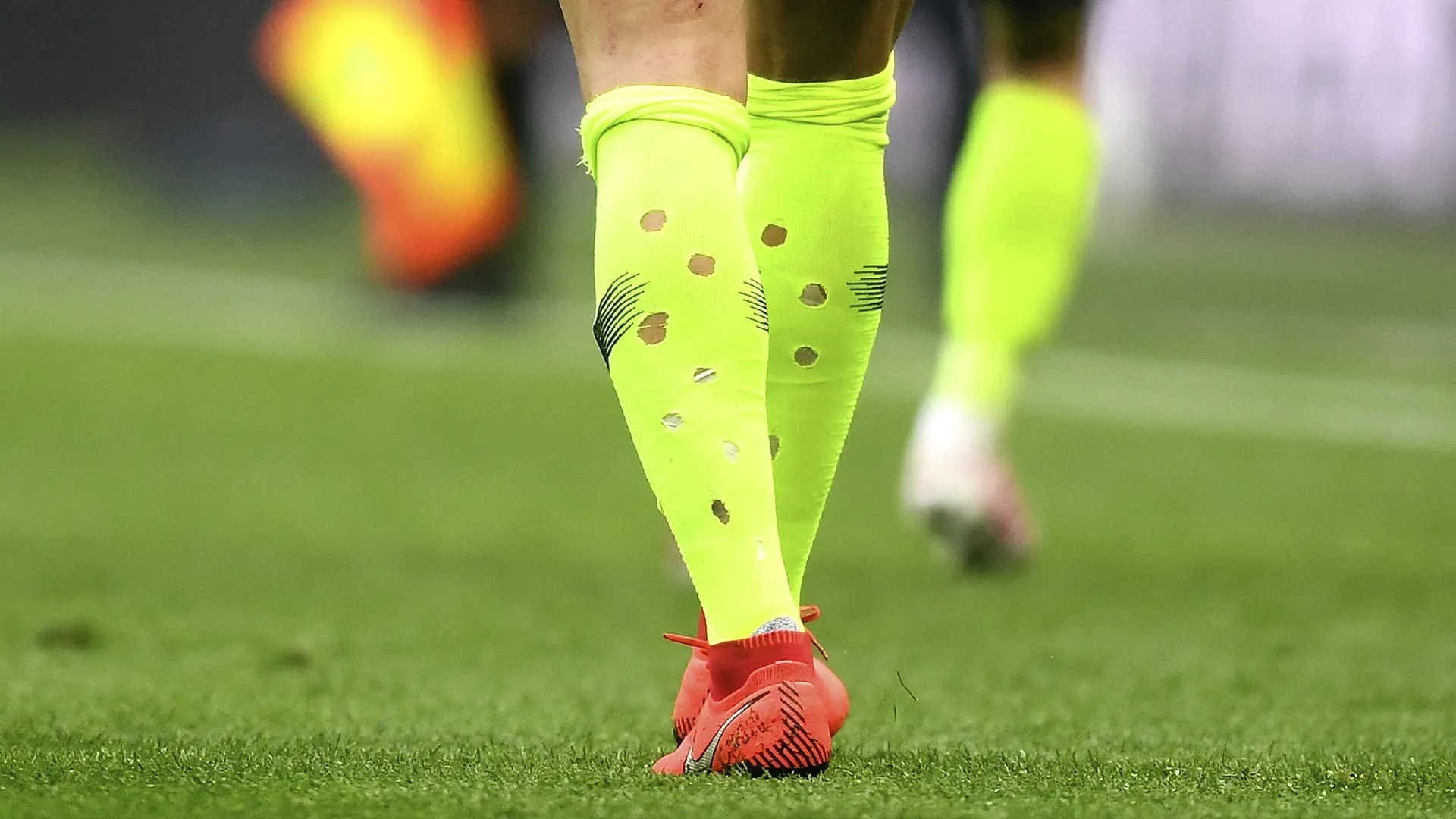 Las medias de Kyle Walker. (Getty Images)