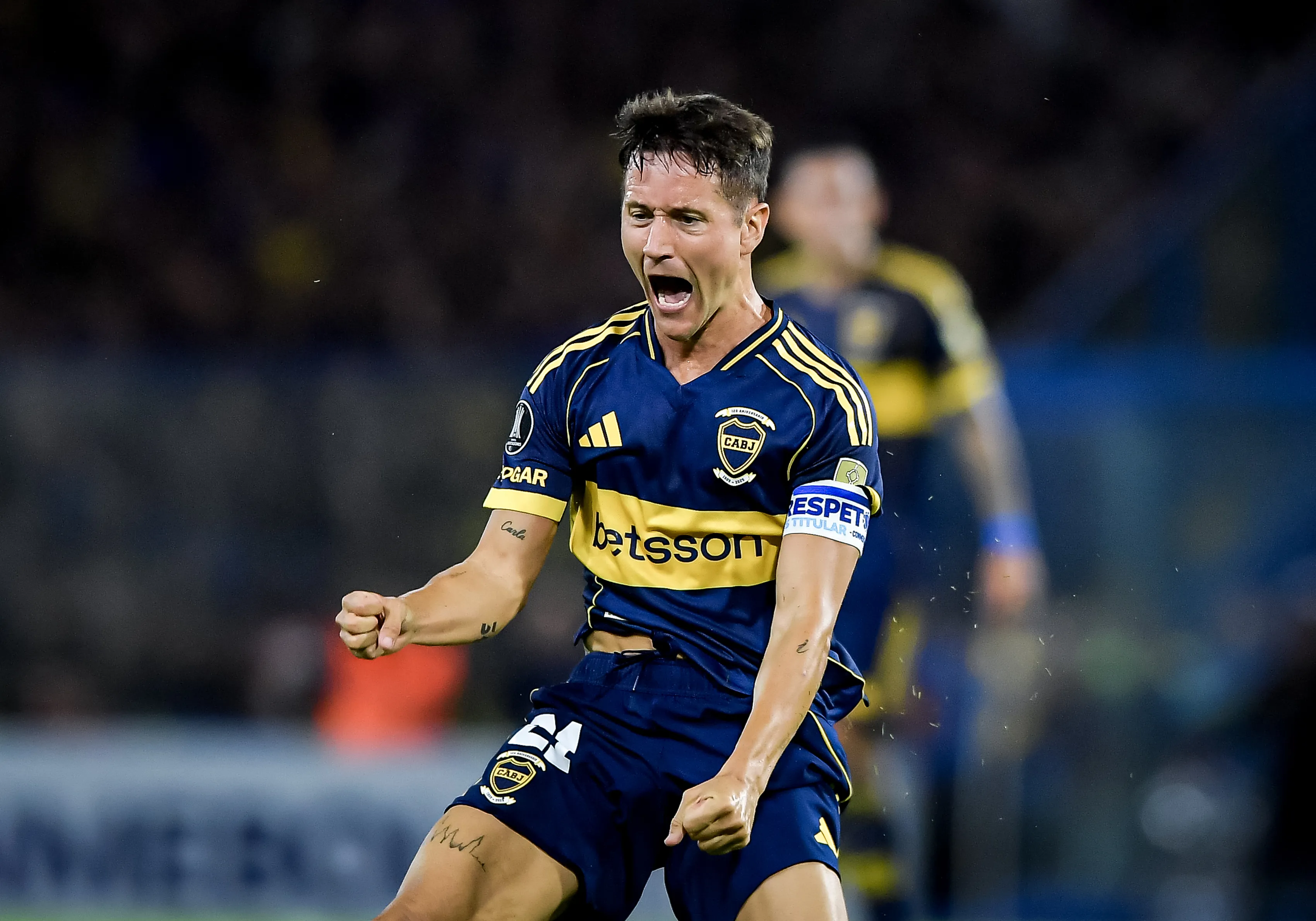 Herrera marcó ante Barcelona de Guayaquil su único gol en Boca.