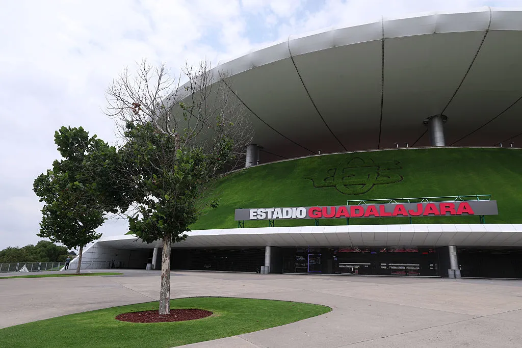 El Estadio Guadalajara, allí se juega República Checa vs. Corea del Sur. (Getty)