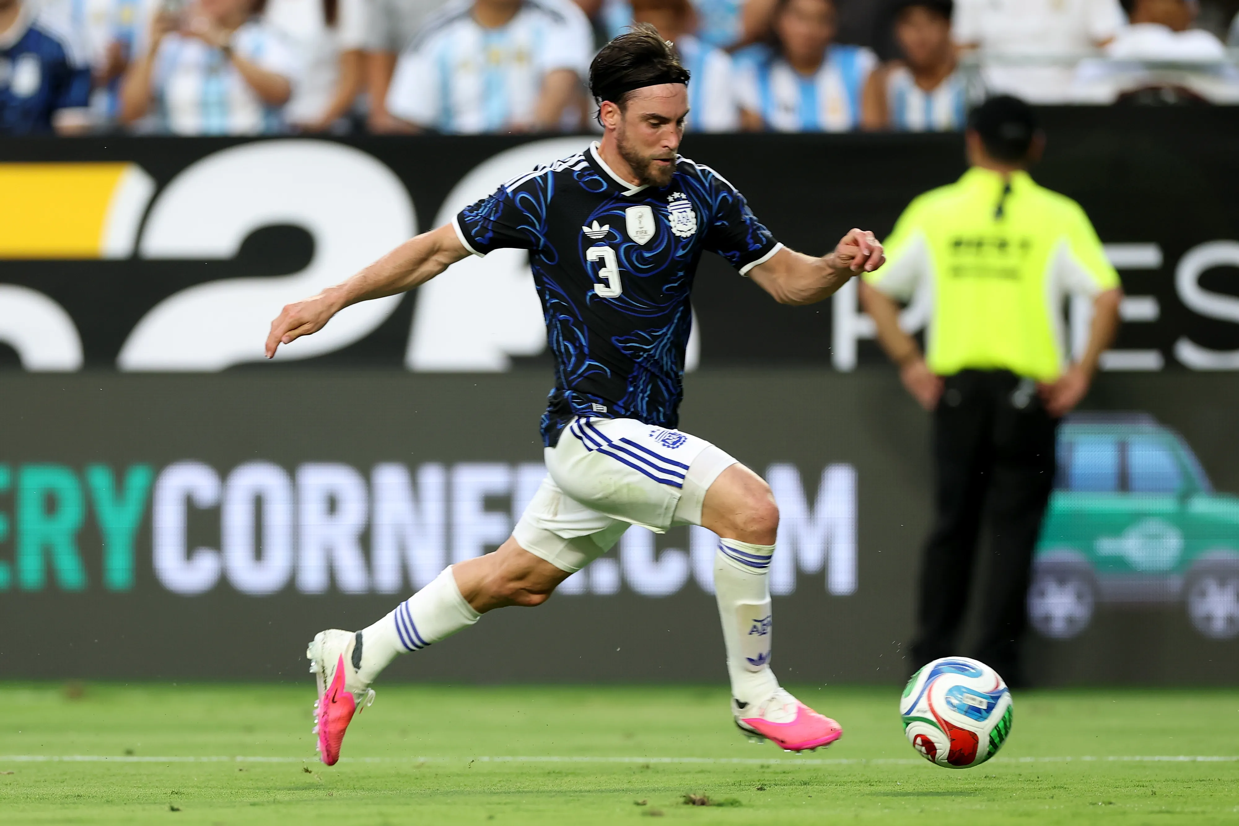 Nicolás Tagliafico en la Selección Argentina. (Getty Images)