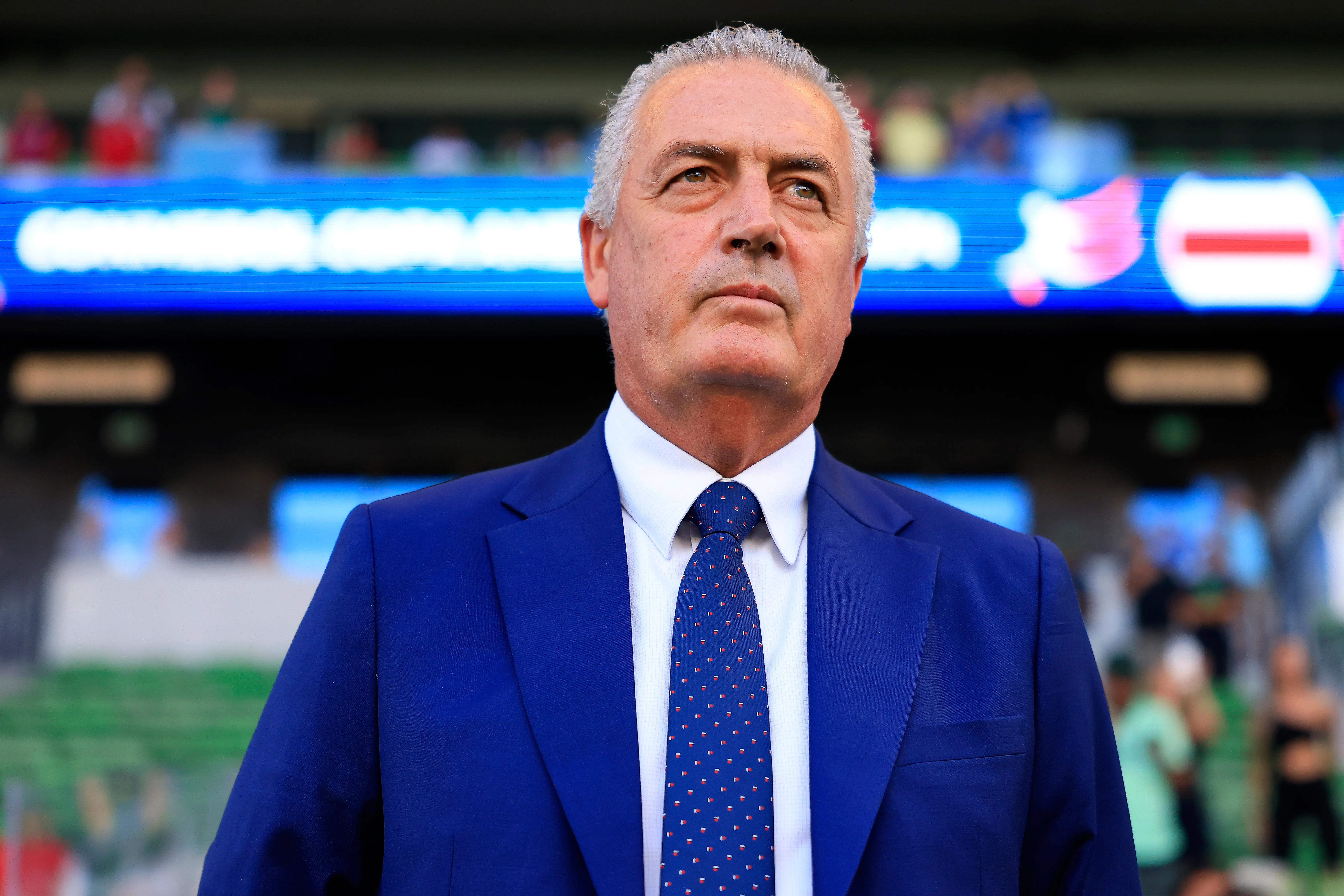 Gustavo Alfaro, DT de la Selección de Paraguay. (Getty Images)